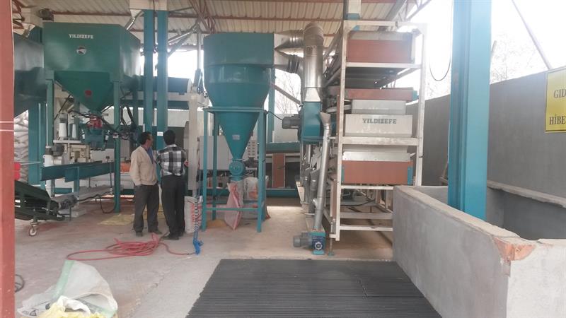 KKYDP 9. Etap Kapsamında Tohum Eleme İlaçlama ve Paketleme